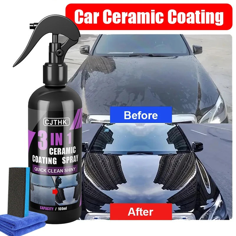 ShineGuard™ – Ultimate 3-in-1 Nano Ceramic Coating Spray