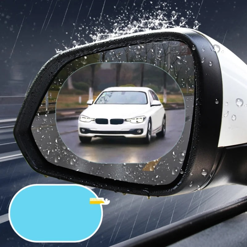 RainShield™ Nano – 360° Hydrophobic Mirror & Window Film Kit