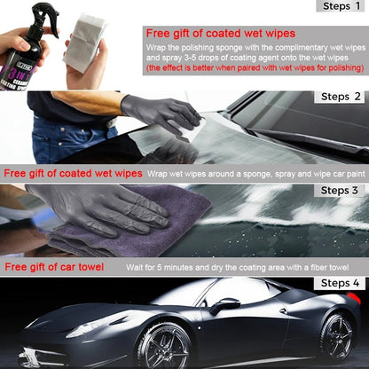 ShineGuard™ – Ultimate 3-in-1 Nano Ceramic Coating Spray