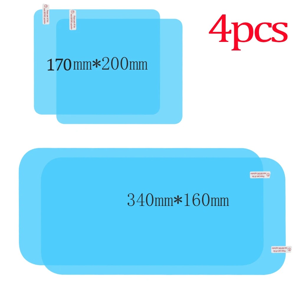 RainShield™ Nano – 360° Hydrophobic Mirror & Window Film Kit